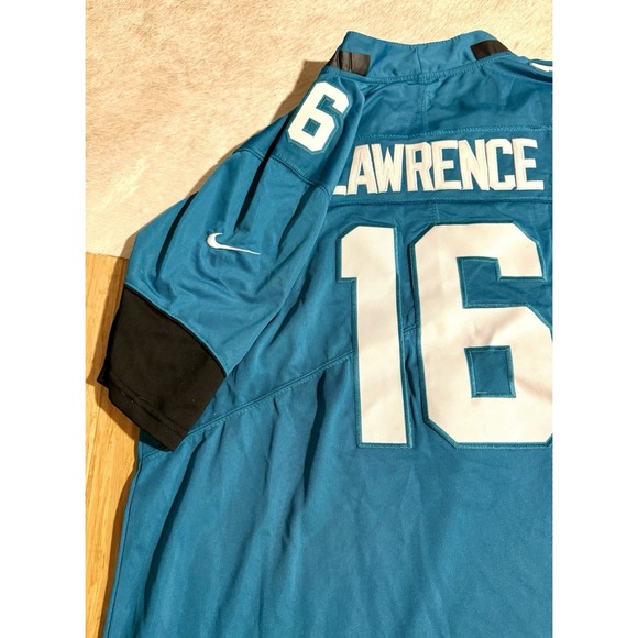 Trevor Lawrence Jaguars Nike On Field Official Jersey (Medium) Teal Unisex - Picture 5 of 5